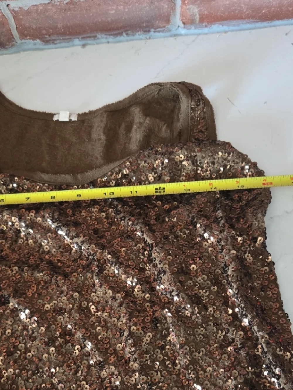 J. Crew Brown Knit Top